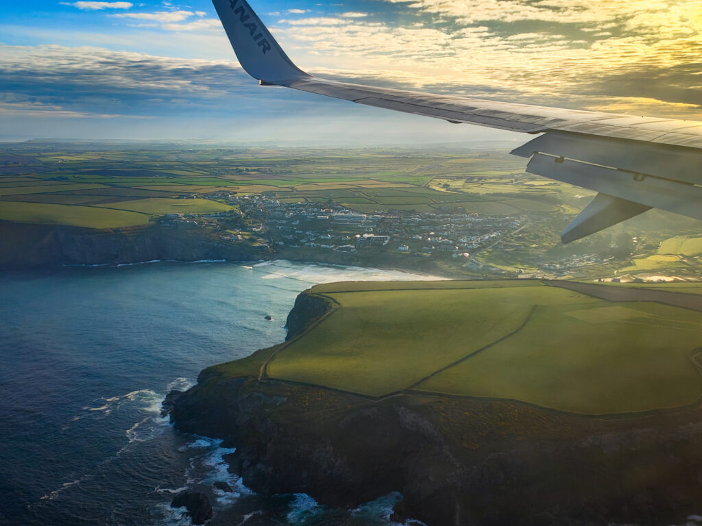 Newquay Cornwall flight